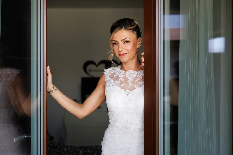 Giulia e Giovanni a Aquarium – i preparativi della sposa, foto 9