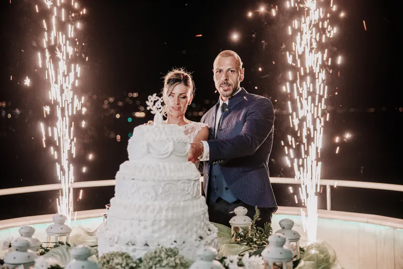 Giulia e Giovanni a Aquarium – la torta e la festa, foto 4