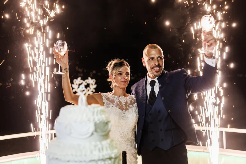Giulia e Giovanni a Aquarium – la torta e la festa, foto 8