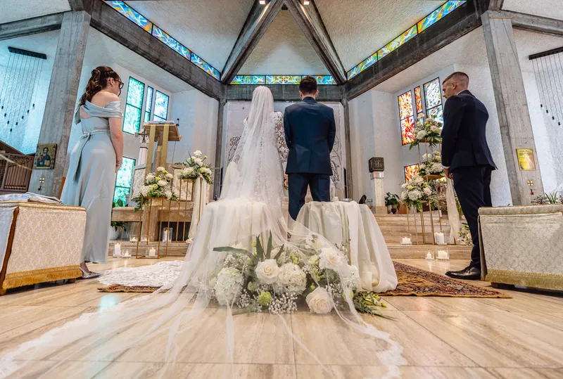 Rossella e Massimo a Carlo Magno – la cerimonia in chiesa, foto 8