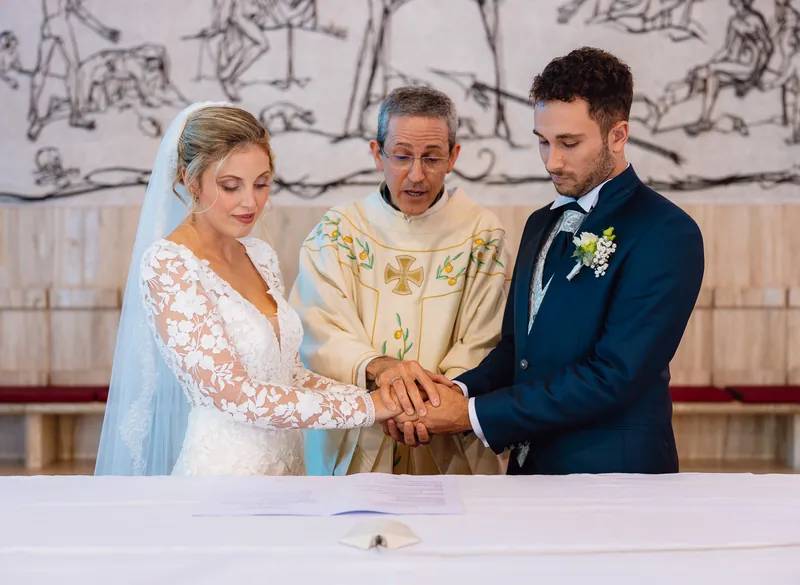 Rossella e Massimo a Carlo Magno – la cerimonia in chiesa, foto 10
