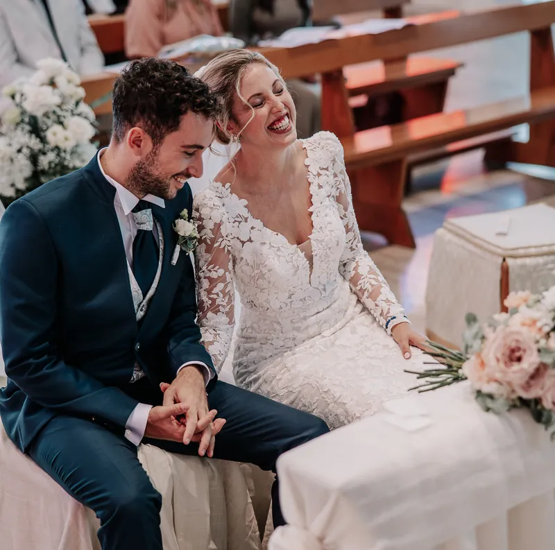 Rossella e Massimo a Carlo Magno – la cerimonia in chiesa, foto 13