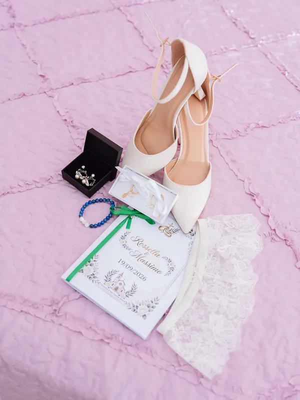 Rossella e Massimo a Carlo Magno – preparativi della sposa, foto 1
