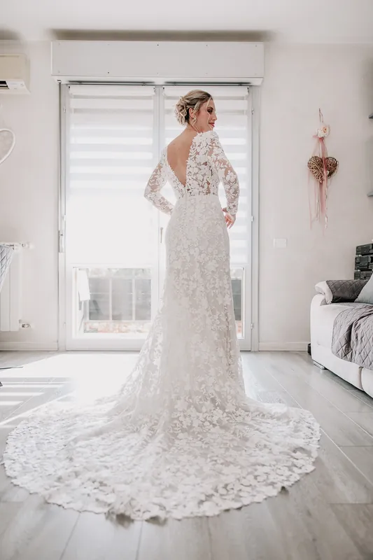 Rossella e Massimo a Carlo Magno – preparativi della sposa, foto 11