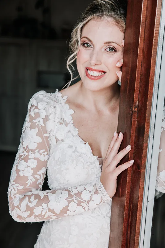 Rossella e Massimo a Carlo Magno – preparativi della sposa, foto 12