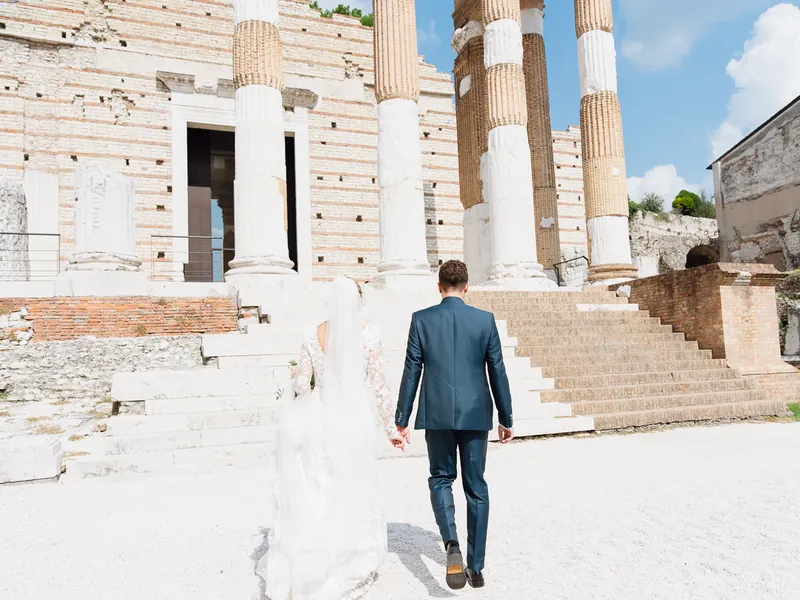 Rossella e Massimo a Carlo Magno – ritratti tra le rovine romane, foto 3