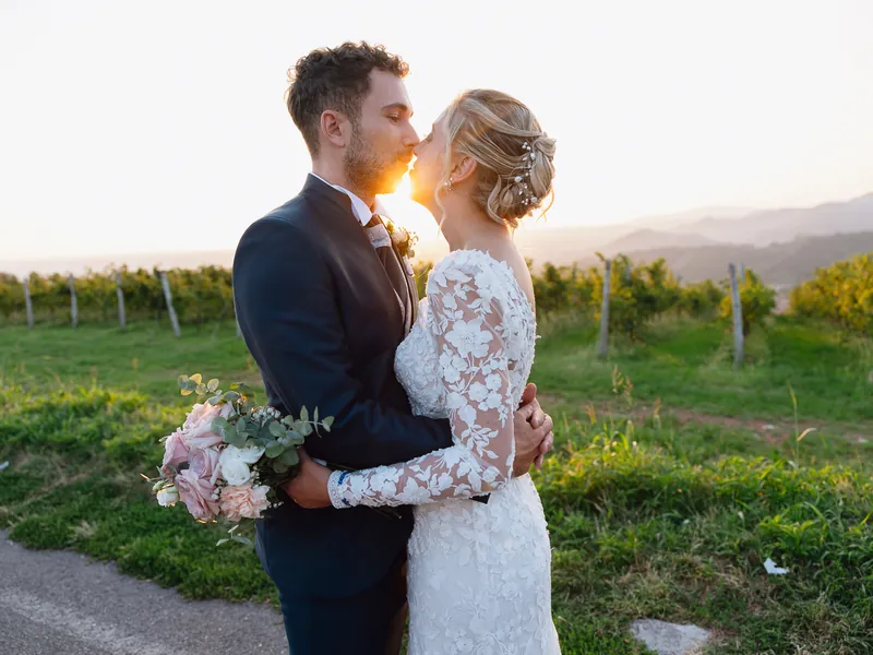 Rossella e Massimo a Carlo Magno – al tramonto tra i vigneti, foto 2