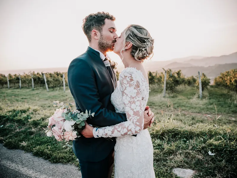Rossella e Massimo a Carlo Magno – al tramonto tra i vigneti, foto 3