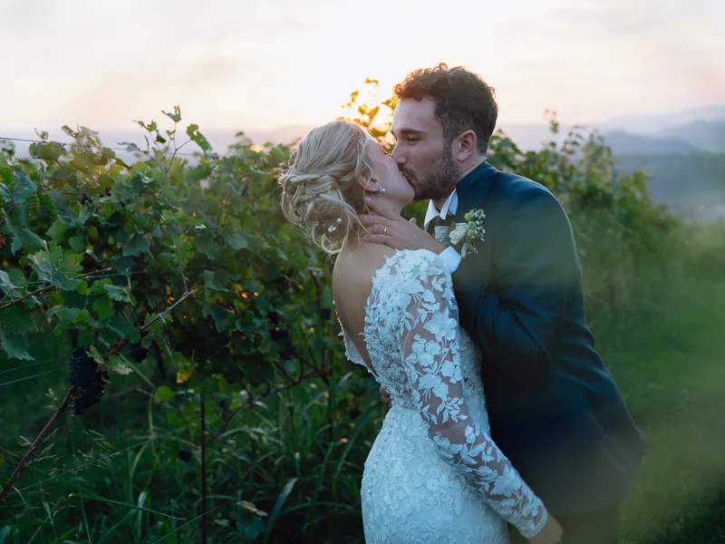 Rossella e Massimo a Carlo Magno – al tramonto tra i vigneti, foto 5