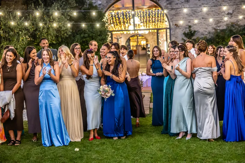Rossella e Massimo a Carlo Magno – torta, bouquet e festa, foto 6
