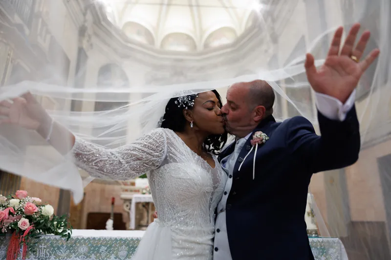 Ana e Andrea a Casa Mascagni – la cerimonia in chiesa, foto 18