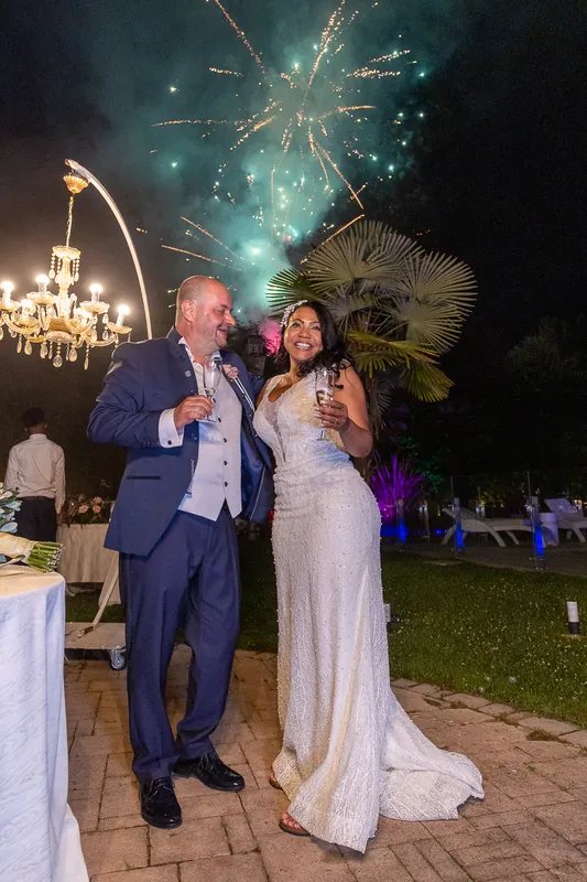 Ana e Andrea a Casa Mascagni – torta e fuochi d’artificio, foto 5