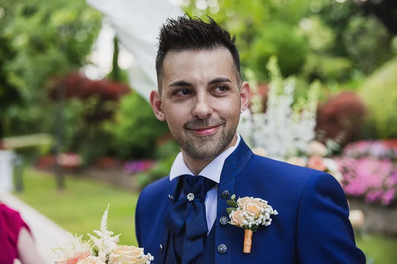 Luca e Ilaria a Casa Mascagni – la cerimonia in giardino, foto 9