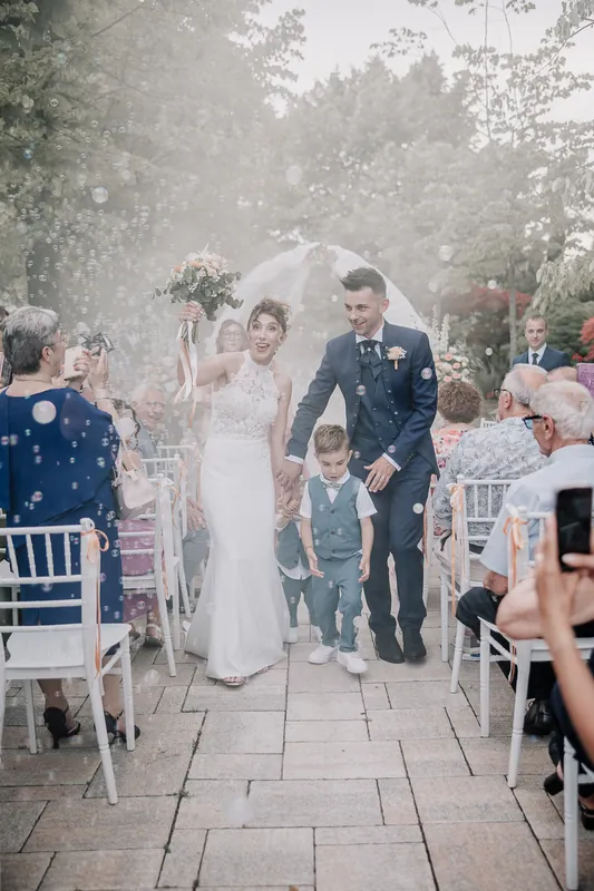 Luca e Ilaria a Casa Mascagni – la cerimonia in giardino, foto 17
