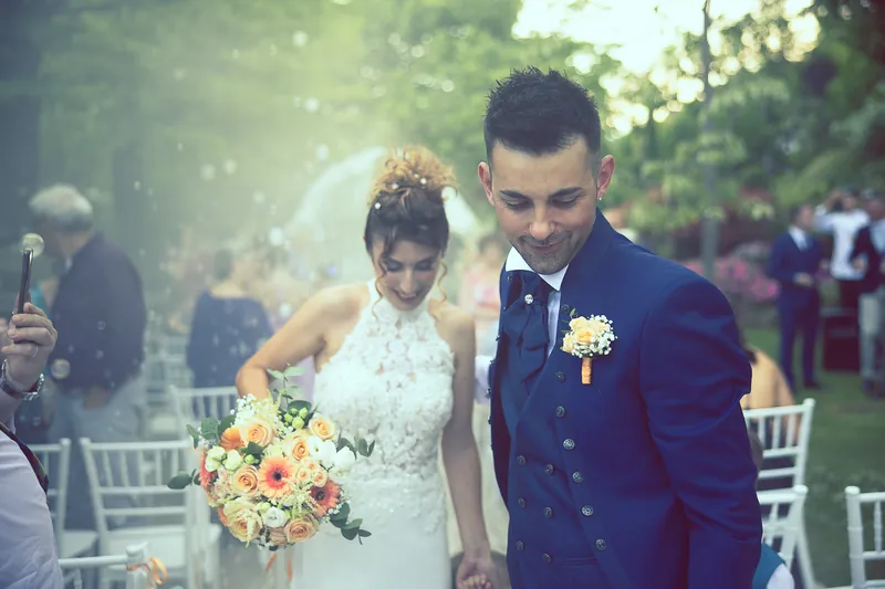Luca e Ilaria a Casa Mascagni – la cerimonia in giardino, foto 18