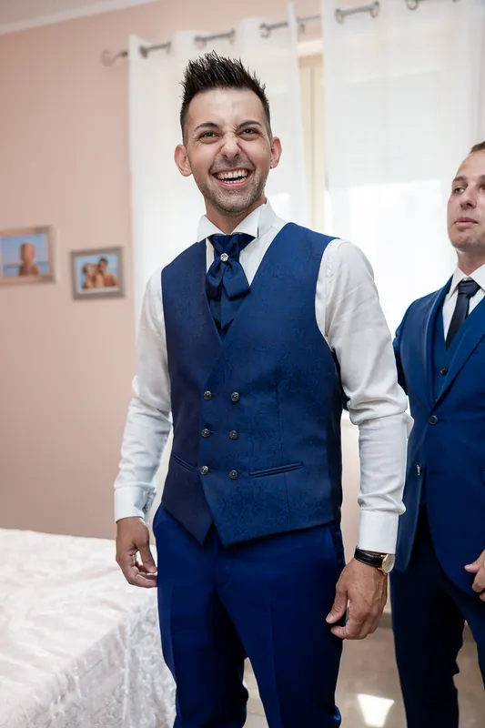 Luca e Ilaria a Casa Mascagni – i preparativi dello sposo, foto 7