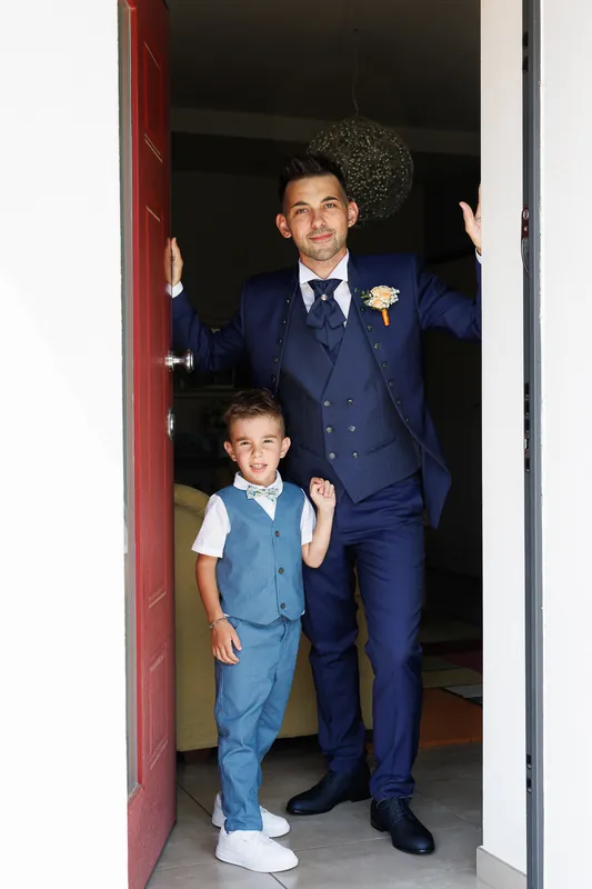 Luca e Ilaria a Casa Mascagni – i preparativi dello sposo, foto 9