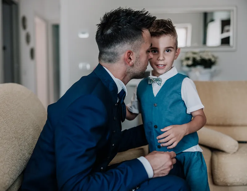 Luca e Ilaria a Casa Mascagni – i preparativi dello sposo, foto 10