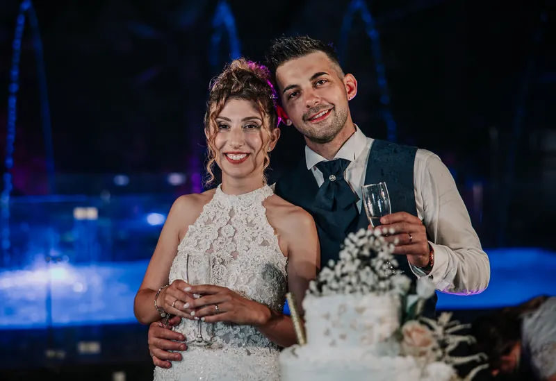 Luca e Ilaria a Casa Mascagni – la sera: torta e fuochi, foto 8