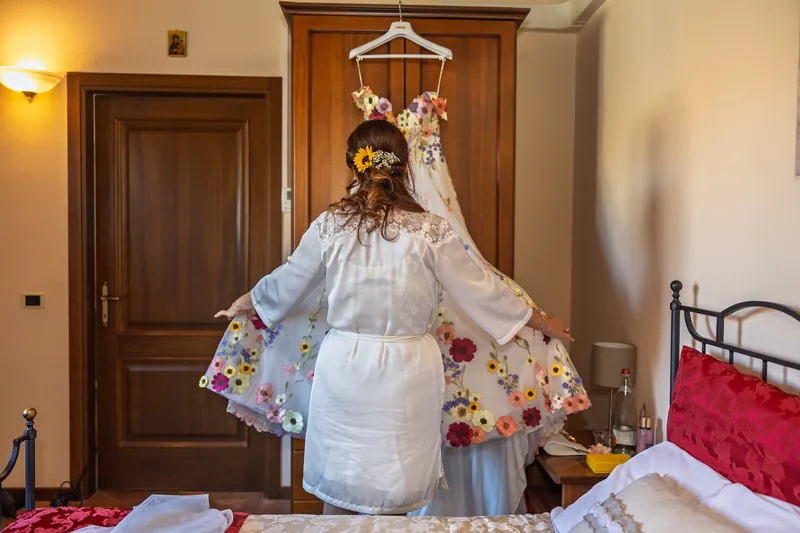 Katy e Dupe a Cascina Carretto – i preparativi della sposa, foto 7