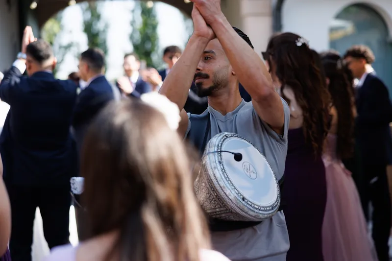 Antonios e Maria a Cascina San Carlo – l’arrivo tra tamburi e balli, foto 3