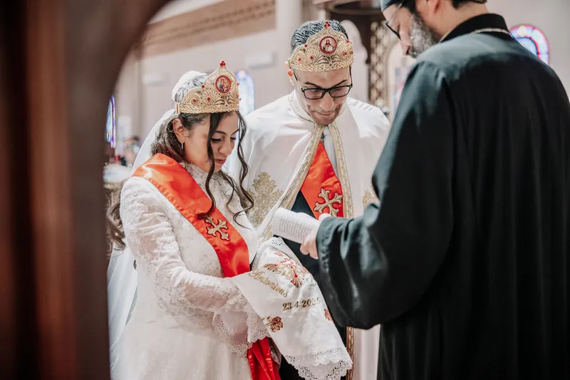 Antonios e Maria a Cascina San Carlo – il rito in chiesa, foto 3