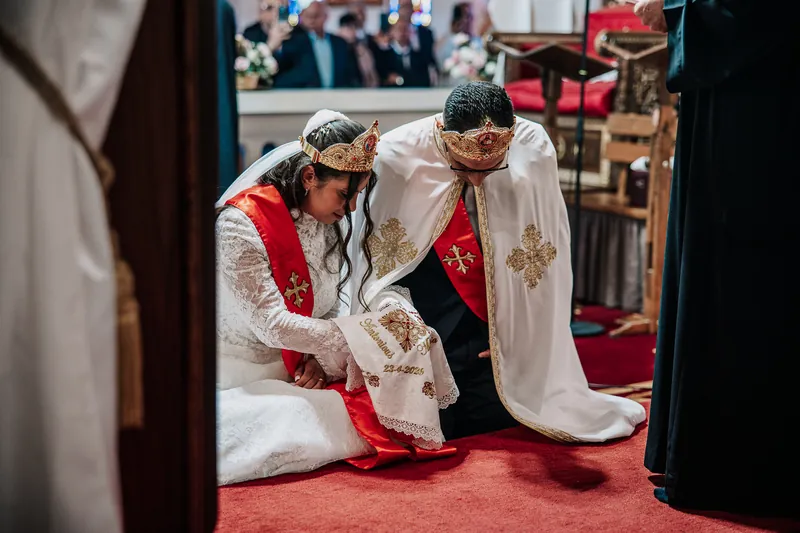 Antonios e Maria a Cascina San Carlo – il rito in chiesa, foto 5