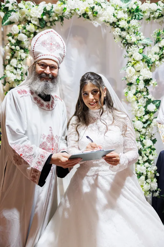 Antonios e Maria a Cascina San Carlo – il rito in chiesa, foto 10