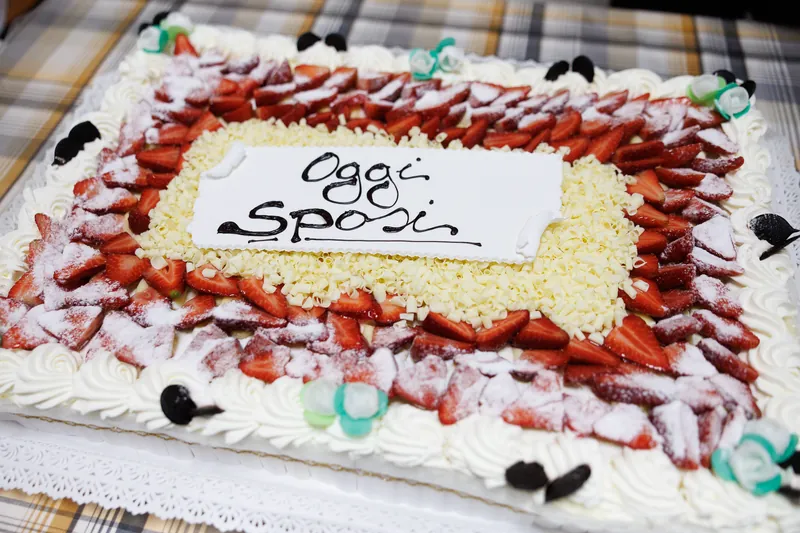 Antonios e Maria a Cascina San Carlo – la scalinata e la torta, foto 8