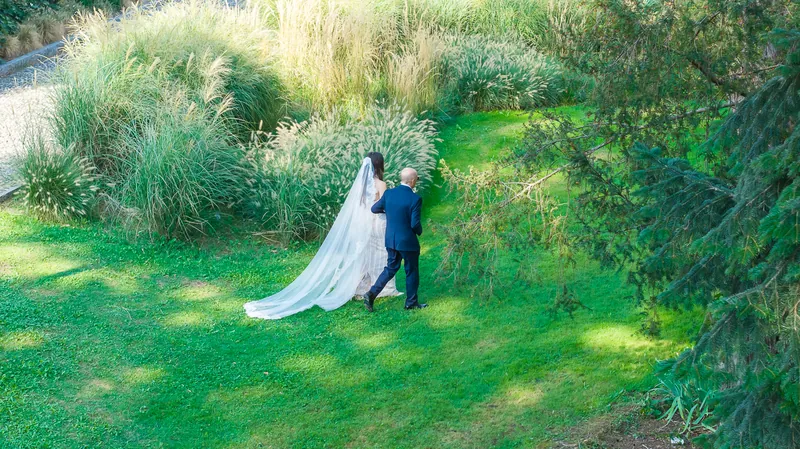 Valeria e Stefano a Castello di Clanezzo – la cerimonia nel parco, foto 4