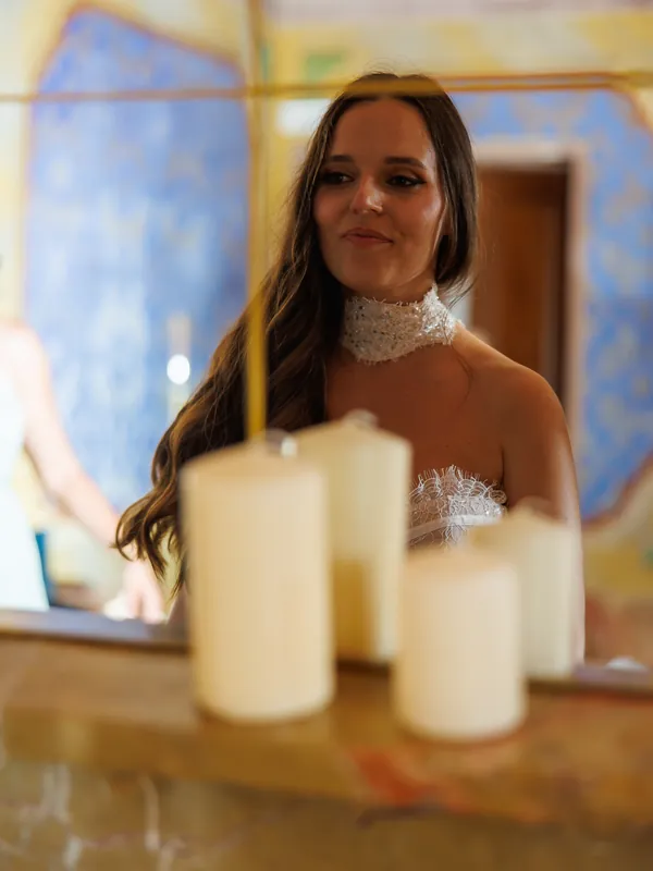 Valeria e Stefano a Castello di Clanezzo – preparativi della sposa, foto 9