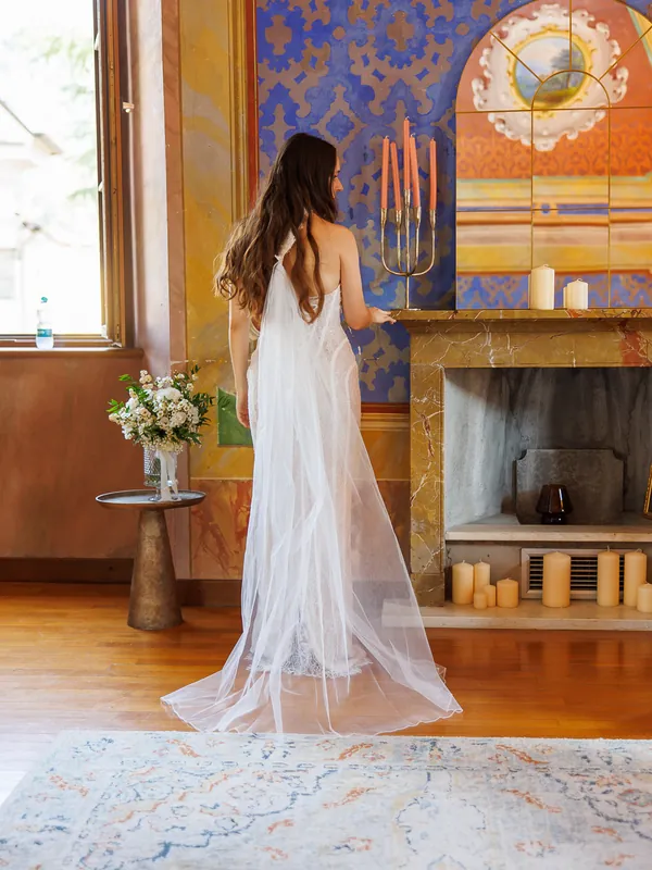 Valeria e Stefano a Castello di Clanezzo – preparativi della sposa, foto 10