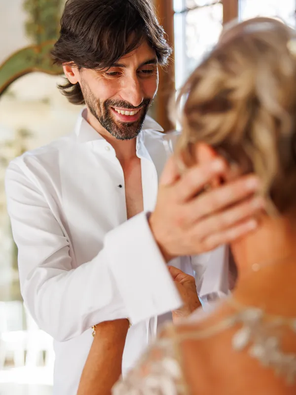 Valeria e Stefano a Castello di Clanezzo – preparativi dello sposo, foto 4