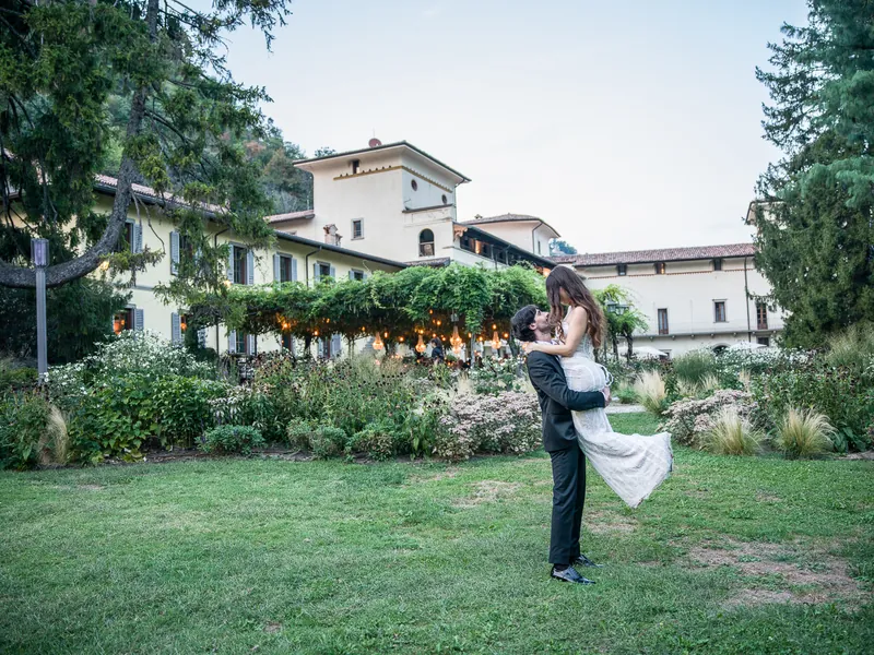 Valeria e Stefano a Castello di Clanezzo – ritratti nel parco del castello, foto 10
