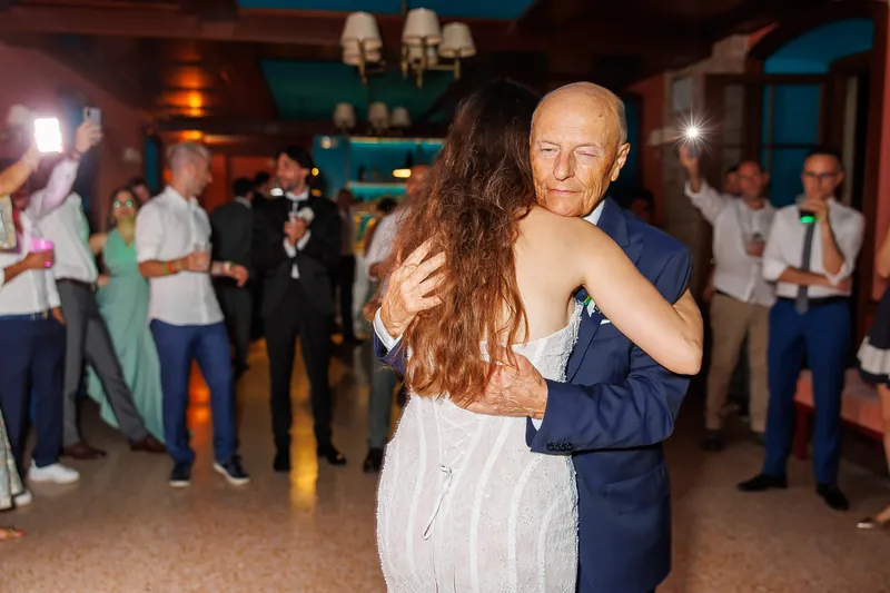Valeria e Stefano a Castello di Clanezzo – torta e festa, foto 10