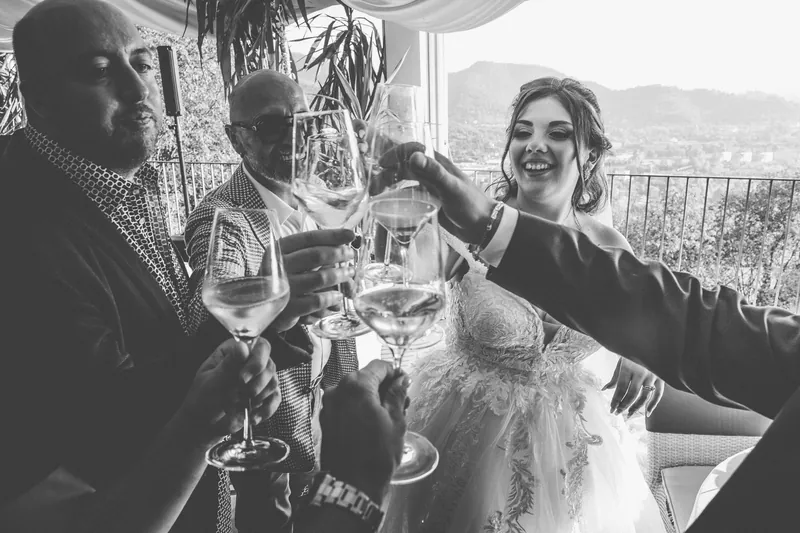 Chiara e Diego a Castello Malvezzi – aperitivo e sala, foto 8