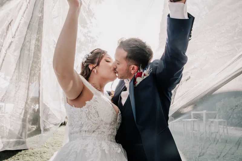 Chiara e Diego a Castello Malvezzi – aperitivo e sala, foto 9