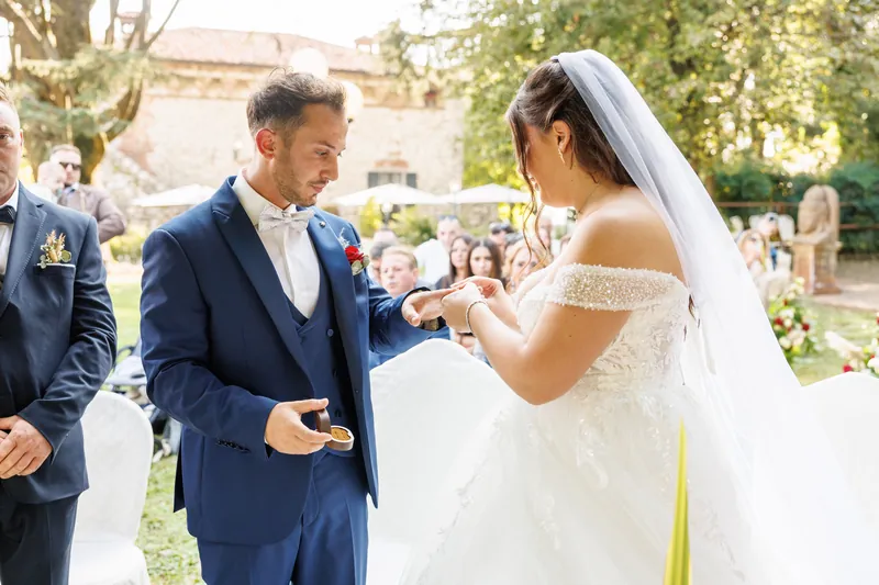 Chiara e Diego a Castello Malvezzi – la cerimonia, foto 6
