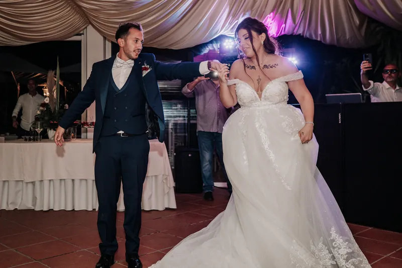 Chiara e Diego a Castello Malvezzi – primo ballo e festa, foto 2