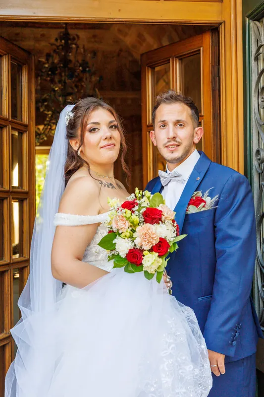 Chiara e Diego a Castello Malvezzi – gli sposi al castello, foto 5
