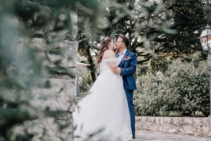Chiara e Diego a Castello Malvezzi – ritratti nel parco, foto 3
