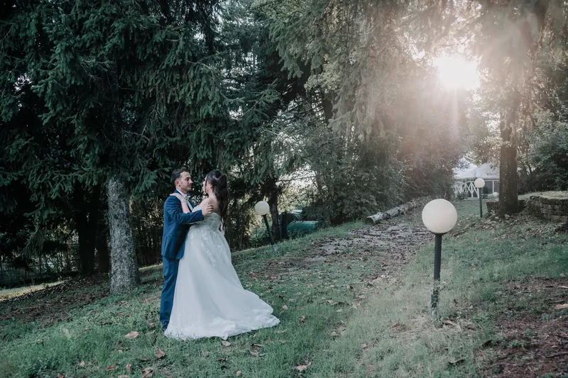 Chiara e Diego a Castello Malvezzi – ritratti nel parco, foto 9
