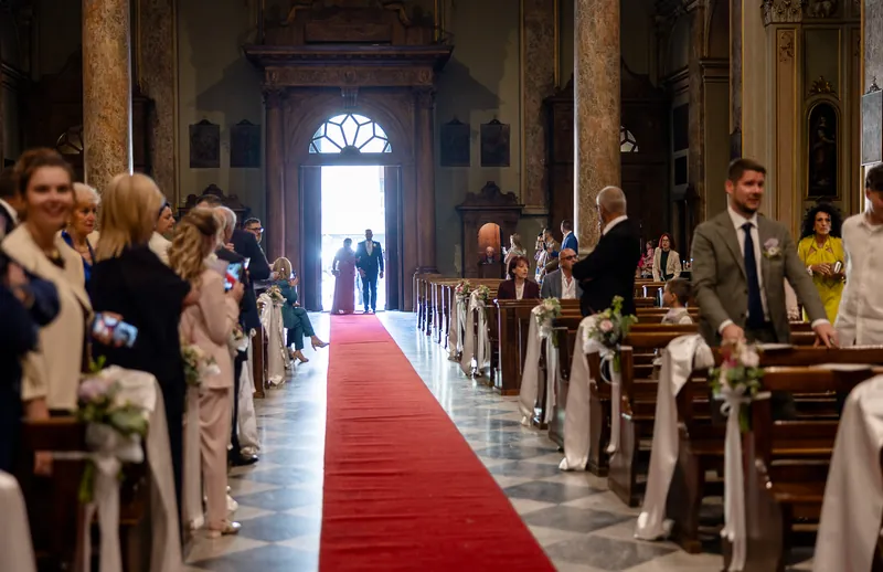 Andrea e Michelle a Corte Piovanelli – la cerimonia in chiesa, foto 3