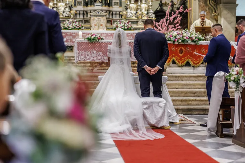 Andrea e Michelle a Corte Piovanelli – la cerimonia in chiesa, foto 6