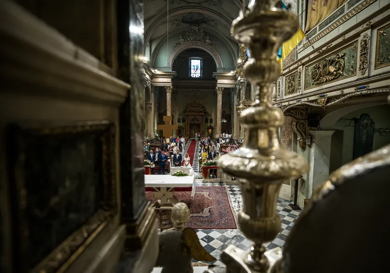 Andrea e Michelle a Corte Piovanelli – la cerimonia in chiesa, foto 7