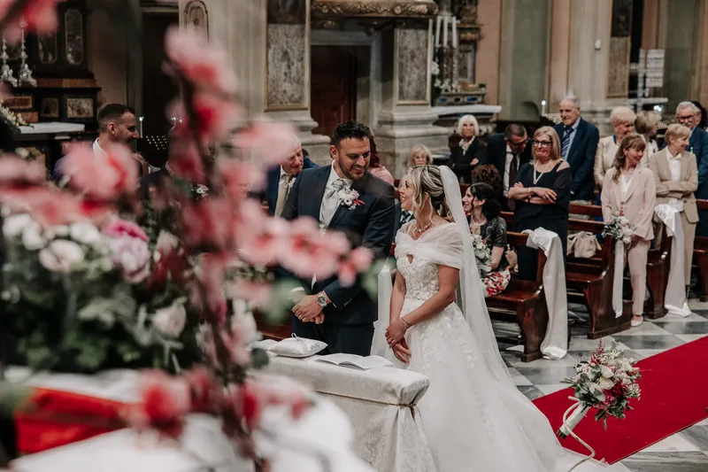 Andrea e Michelle a Corte Piovanelli – la cerimonia in chiesa, foto 12