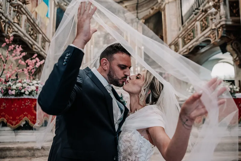Andrea e Michelle a Corte Piovanelli – la cerimonia in chiesa, foto 16