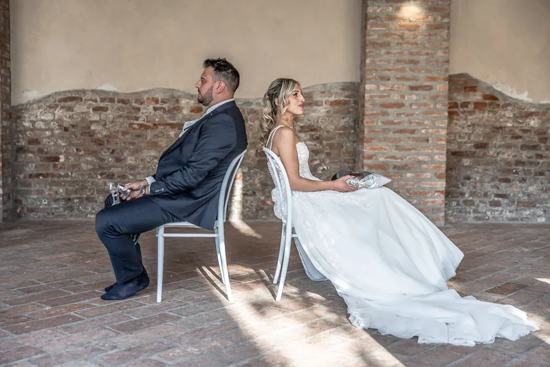Andrea e Michelle a Corte Piovanelli – ritratti al tramonto, foto 1