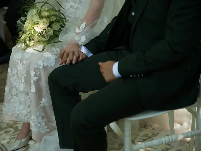Gloria e Davide a Corte Poli – la cerimonia all’aperto, foto 12