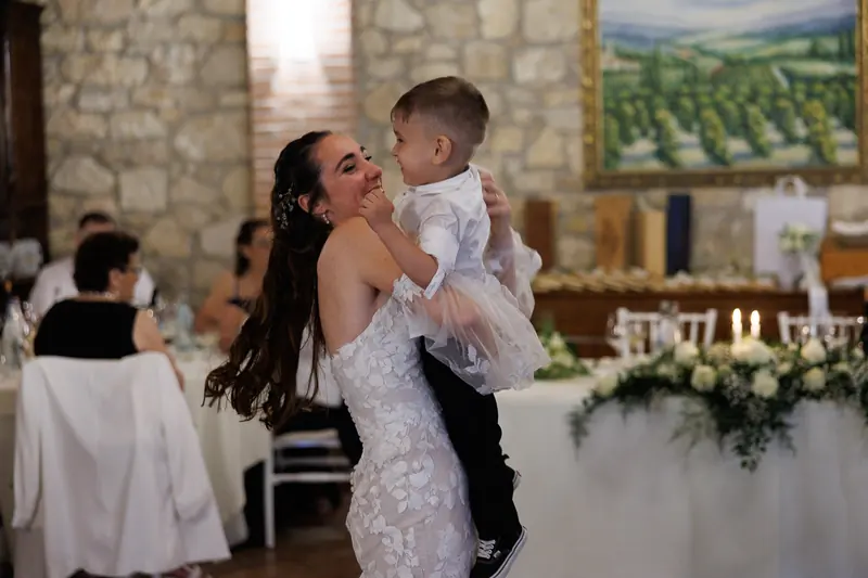 Gloria e Davide a Corte Poli – il primo ballo, foto 1